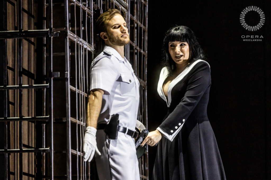 Maciej Kwaśnikowski (Narraboth), Natalia Rubis (Salomé)